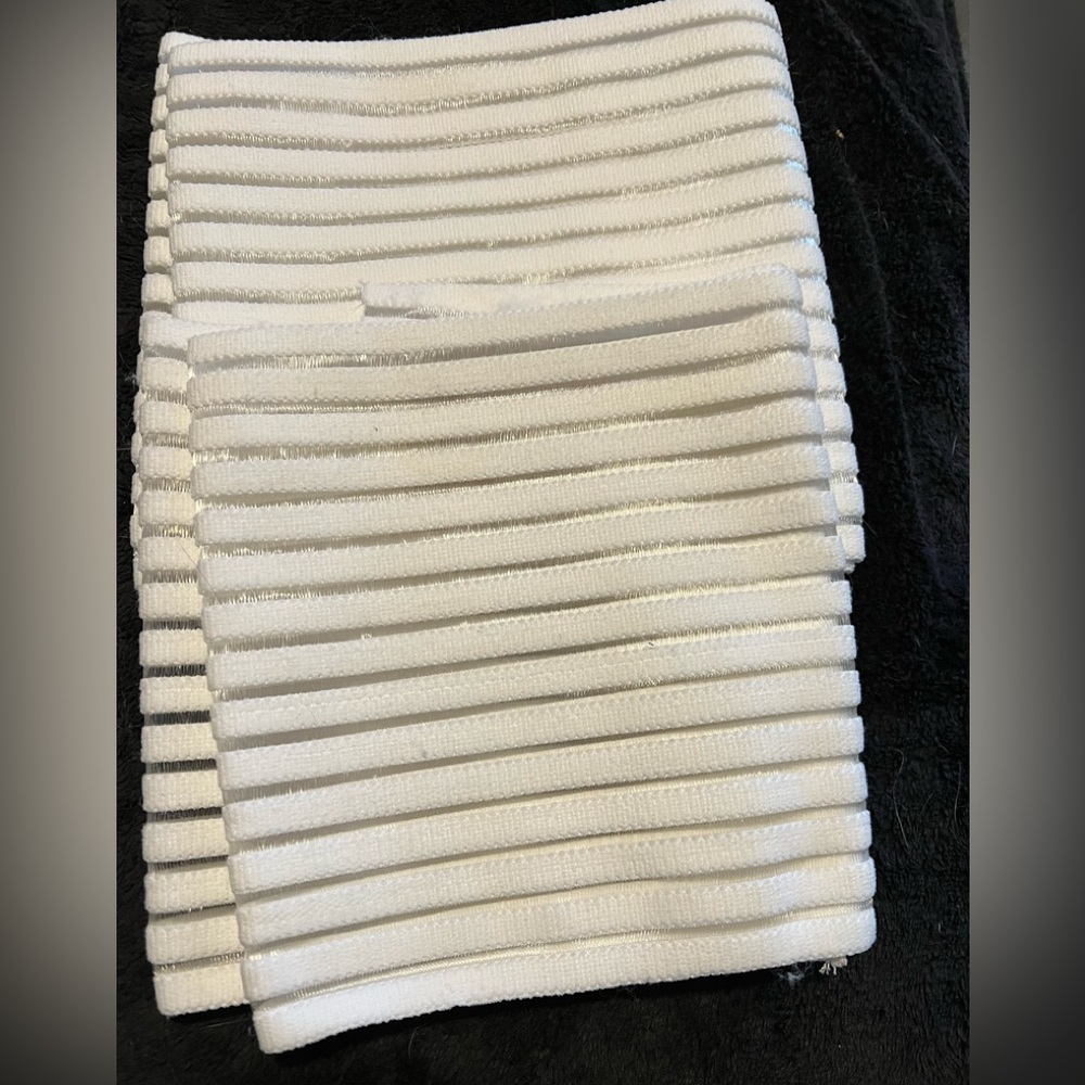 2 White Alpha Medical Compression Binders